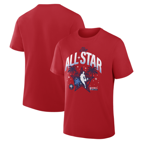 2026 NBA All-Star Game Red LA T-Shirt