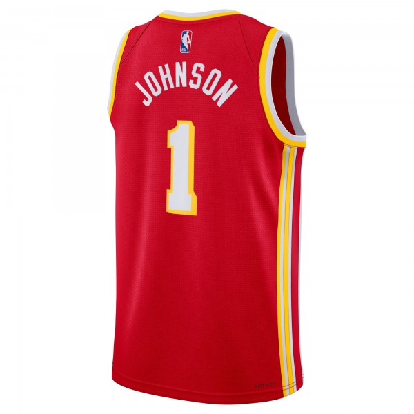 Джерси Unisex Atlanta Hawks Jalen Johnson Nike Red Swingman - Icon Edition