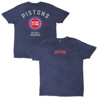 Unisex Detroit Pistons Stadium Essentials Blue Get Back Vintage T-Shirt