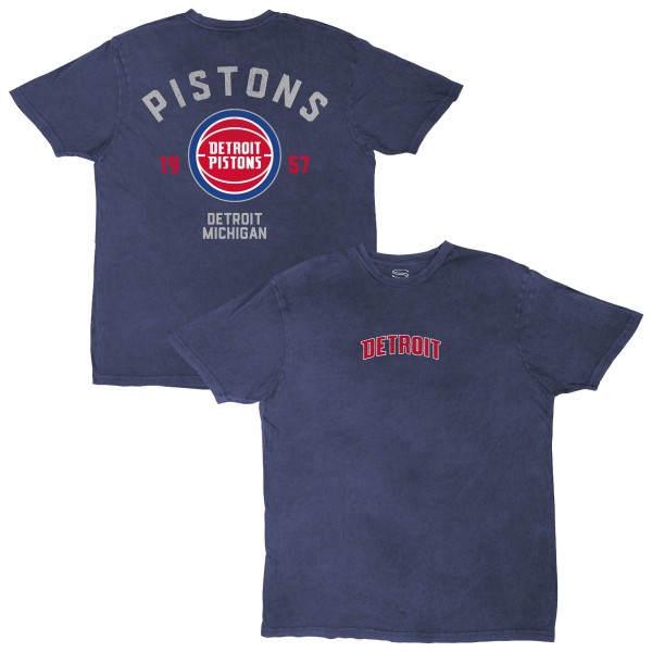 Unisex Detroit Pistons Stadium Essentials Blue Get Back Vintage T-Shirt