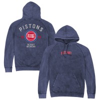 Unisex Detroit Pistons Stadium Essentials Blue Get Back Vintage Raglan Hoodie