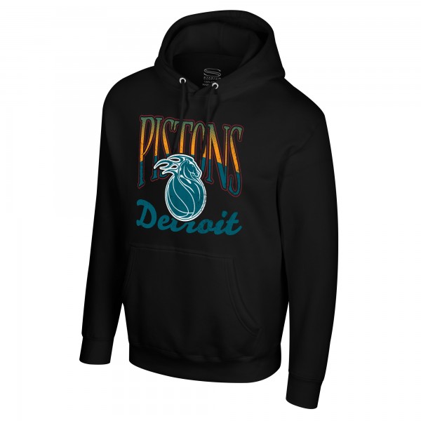 Unisex Detroit Pistons Stadium Essentials Black Sky High Hoodie