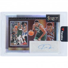 Giannis Antetokounmpo Milwaukee Bucks Autographed 2023-24 Panini Select Select Few #SF-GIA Card
