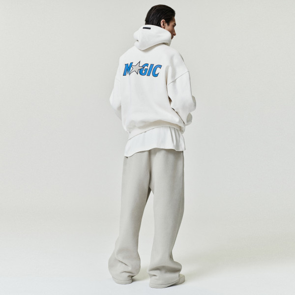Unisex Orlando Magic Fear of God x NBA Cream 90s Hoodie