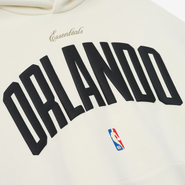 Unisex Orlando Magic Fear of God x NBA Cream 90s Hoodie