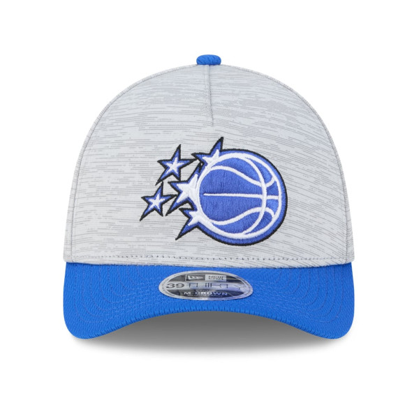 Бейсболка Orlando Magic New Era Gray 39THIRTY M-Crown Tech Stretch