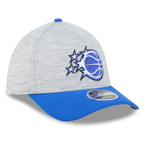 Бейсболка Orlando Magic New Era Gray 39THIRTY M-Crown Tech Stretch