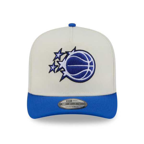Бейсболка Orlando Magic New Era Cream/Blue City A-Frame 9FIFTY