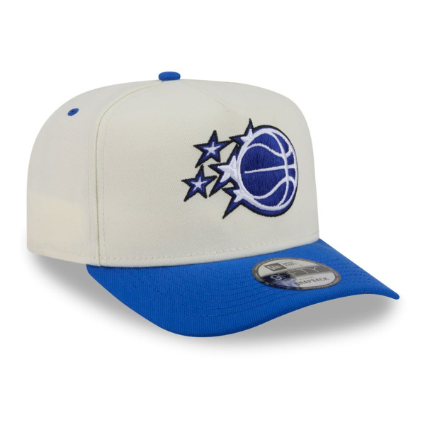Бейсболка Orlando Magic New Era Cream/Blue City A-Frame 9FIFTY