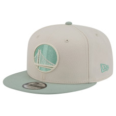 Бейсболка Golden State Warriors New Era Cream/Light Green Color Pack 9FIFTY