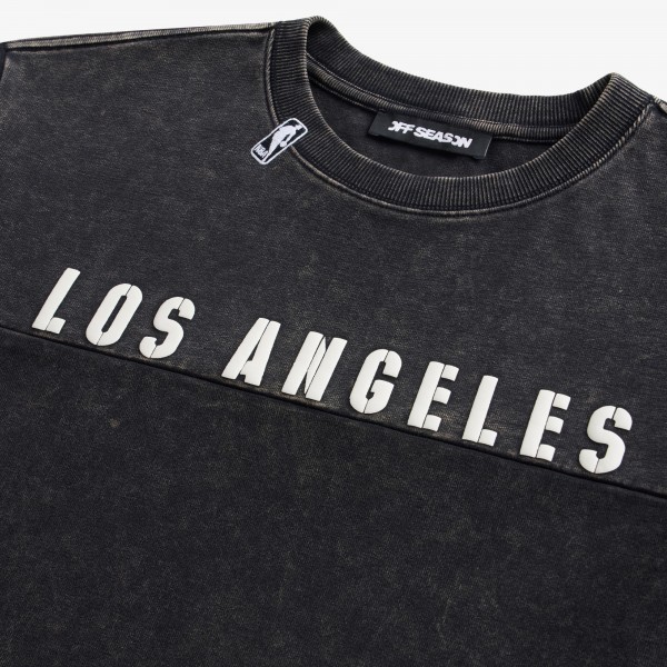 Unisex Off Season Black 2026 NBA All-Star Game Puff Print Graphic T-Shirt