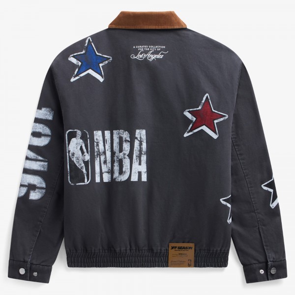 Unisex Off Season Black 2026 NBA All-Star Game Workwear Full-Zip Jacket