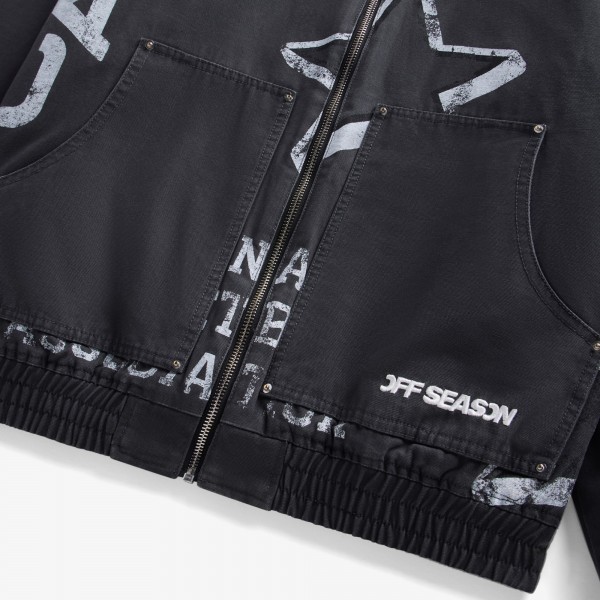 Unisex Off Season Black 2026 NBA All-Star Game Workwear Full-Zip Jacket