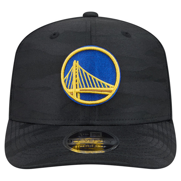 Бейсболка Golden State Warriors New Era Black Camo 9SEVENTY Perforated
