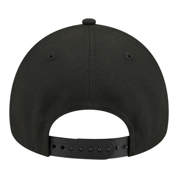 Подростковая San Antonio Spurs New Era Black 9FORTY A-Frame Adjustable Hat