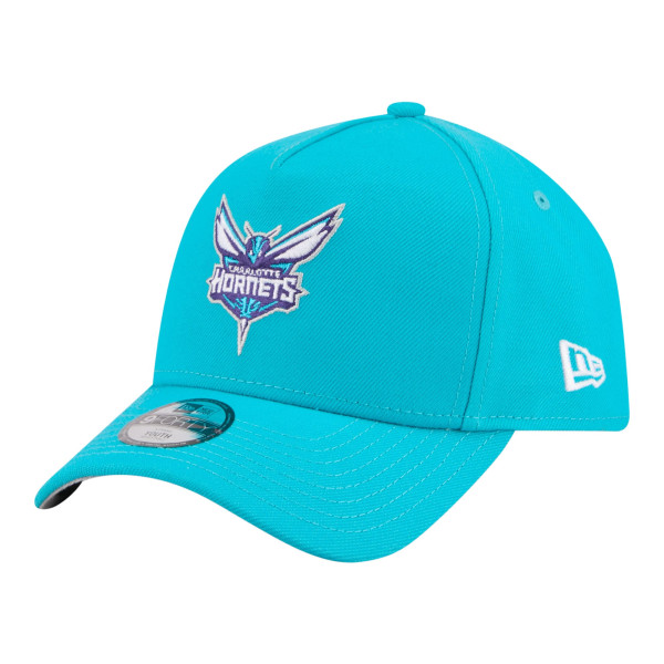 Детская бейсболка Charlotte Hornets New Era Teal 9FORTY A-Frame