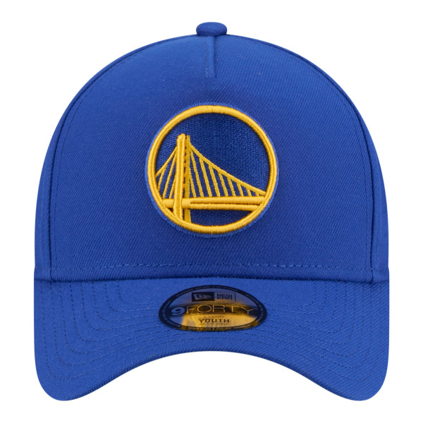 Детская бейсболка Golden State Warriors New Era Royal 9FORTY A-Frame