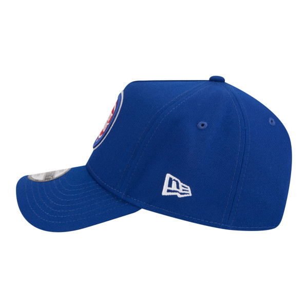 Подростковая Detroit Pistons New Era Blue 9FORTY A-Frame Adjustable Hat