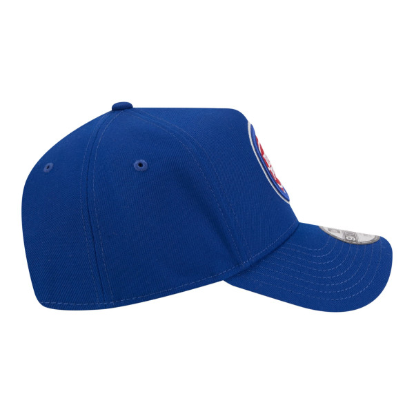 Подростковая Detroit Pistons New Era Blue 9FORTY A-Frame Adjustable Hat