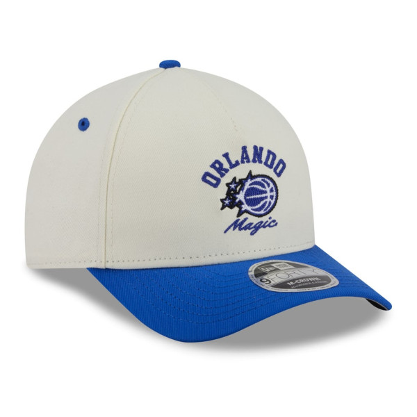 Бейсболка Orlando Magic New Era White/Blue Arch 9FORTY A-Frame M-Crown
