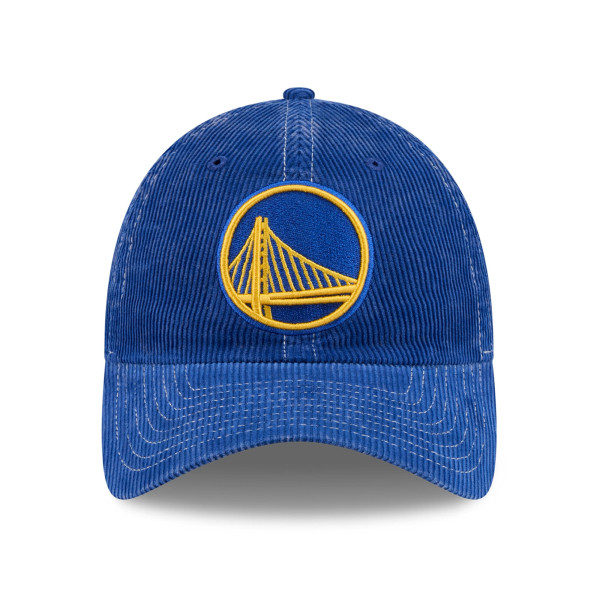 Бейсболка Golden State Warriors New Era Royal Corduroy Casual Classic