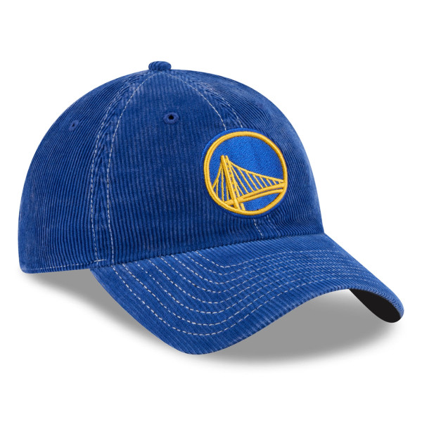 Бейсболка Golden State Warriors New Era Royal Corduroy Casual Classic