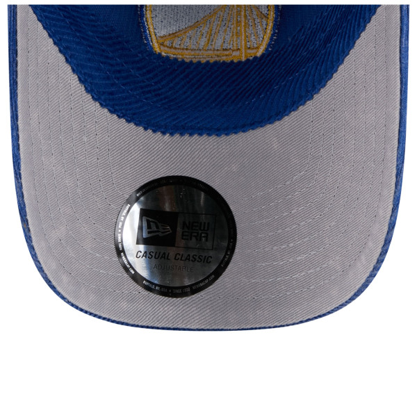 Бейсболка Golden State Warriors New Era Royal Corduroy Casual Classic