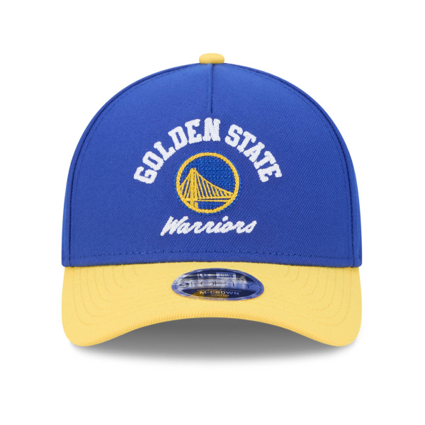 Детская бейсболка Golden State Warriors New Era Royal Arch 9FORTY A-Frame M-Crown
