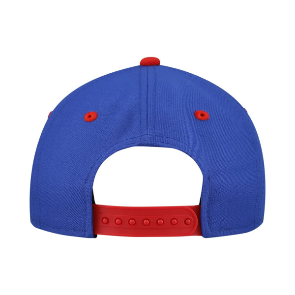 Детская бейсболка Philadelphia 76ers New Era Blue Arch 9FORTY A-Frame M-Crown