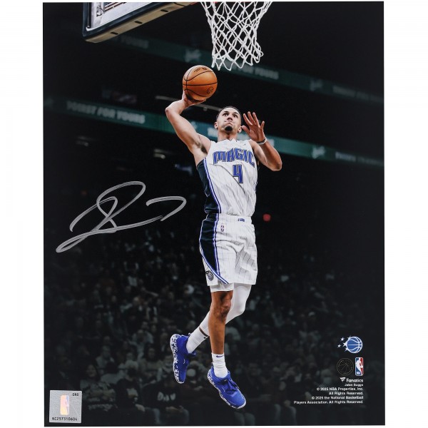 Jalen Suggs Orlando Magic Autographed Fanatics Authentic 8 x 10 Dunking Spotlight Photograph