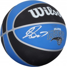 Jalen Suggs Orlando Magic Autographed Fanatics Authentic Wilson Tribute Black/Blue Logo Basketball