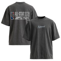 Unisex round21 Gray 2026 NBA All-Star Game Court T-Shirt