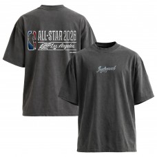 Unisex round21 Gray 2026 NBA All-Star Game Court T-Shirt