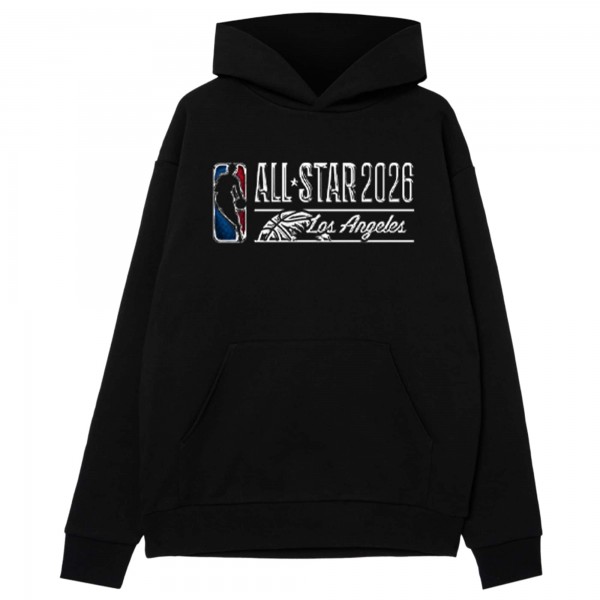 Unisex round21 Black 2026 NBA All-Star Game Court Hoodie