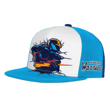 Детская бейсболка Golden State Warriors Mitchell & Ness Light Blue Mascot