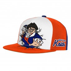 Подростковая New York Knicks Mitchell & Ness Royal Mascot Snapback Hat