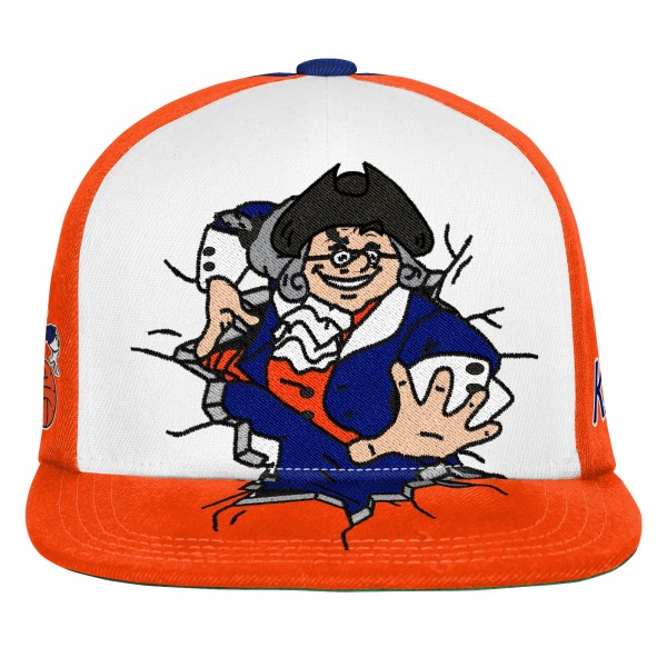 Подростковая New York Knicks Mitchell & Ness Royal Mascot Snapback Hat