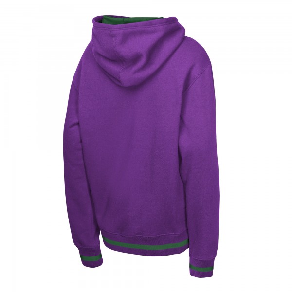 Подростковая Milwaukee Bucks Mitchell & Ness Purple Playmaker Fashion Fleece Hoodie