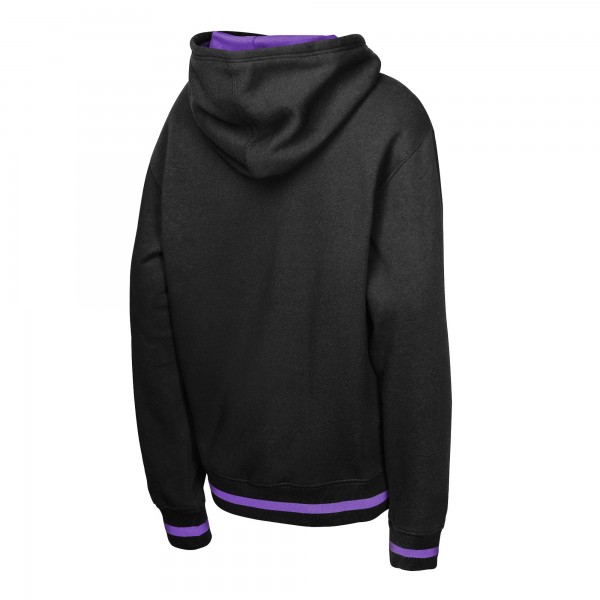 Подростковая Toronto Raptors Mitchell & Ness Black Playmaker Fashion Fleece Hoodie