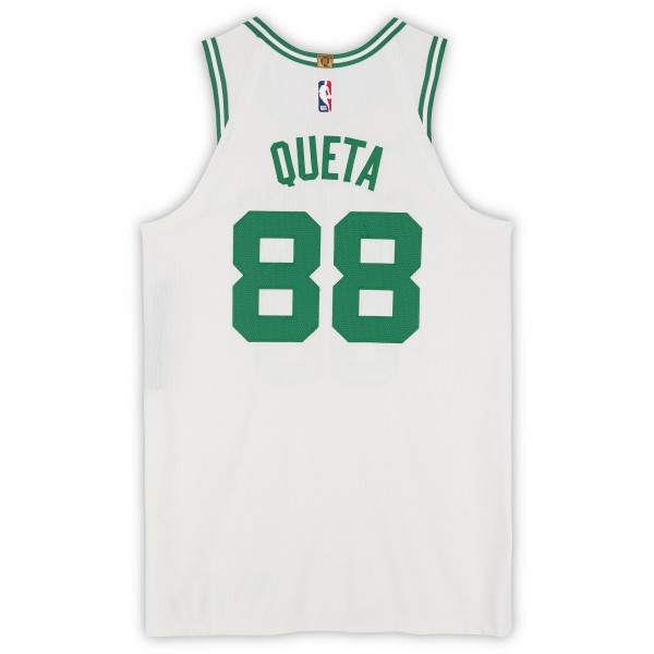 Neemias Queta Boston Celtics Fanatics Authentic Game-Used #88 White Nike Jersey vs. Indiana Pacers on December 26, 2025 - Size 50+4