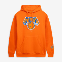Толстовка New York Knicks Mitchell & Ness Orange Fleece