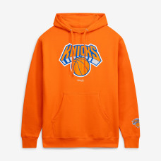 Толстовка New York Knicks Mitchell & Ness Orange Fleece