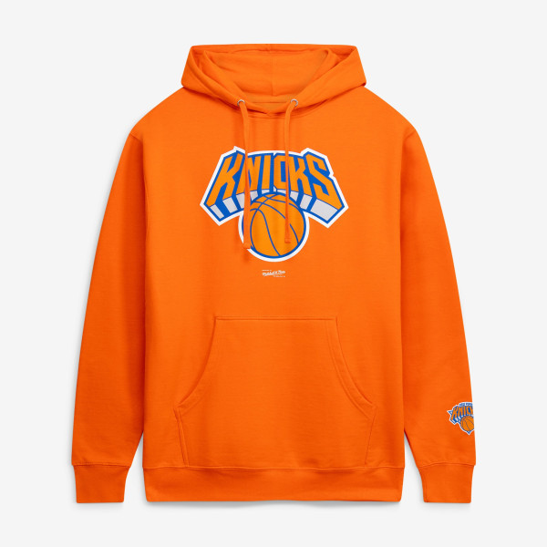 Толстовка New York Knicks Mitchell & Ness Orange Fleece