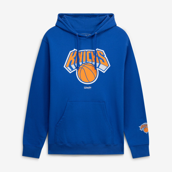 Толстовка New York Knicks Mitchell & Ness Blue Fleece