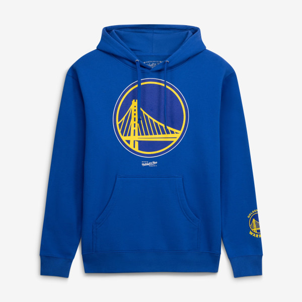 Толстовка Golden State Warriors Mitchell & Ness Royal Fleece
