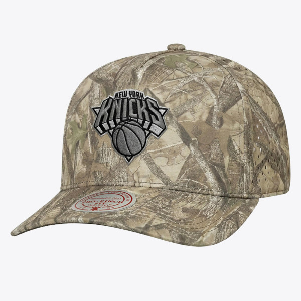 Бейсболка New York Knicks Mitchell & Ness Camo Pro Pinch