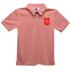Детская Spain National Team Vive La Fete Pencil Stripe Polo - Red