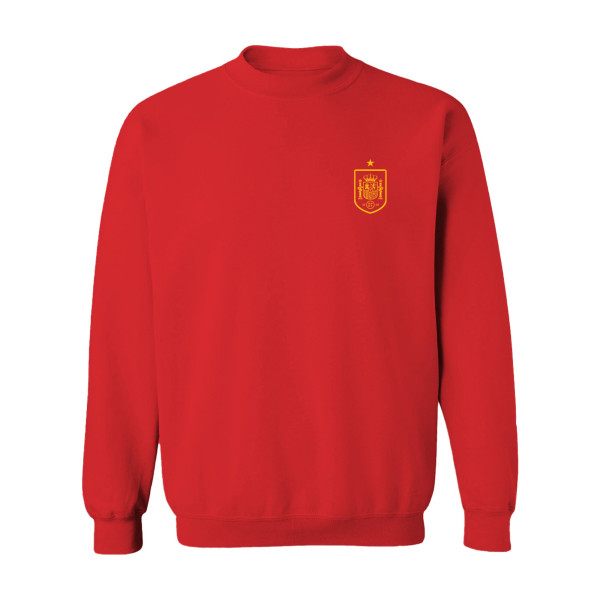 Женская Свитшот Spain National Team Vive La Fete Impressions Artwork - Red