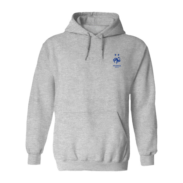 Женская Толстовка France National Team Vive La Fete Impressions Artwork - Gray