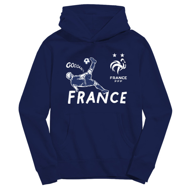 Подростковая France National Team Vive La Fete Chilena Style Hoodie - Navy